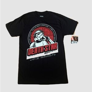 NWT STAR WARS Tshirt size S       “Death Star Tech Support” made of 100% Cotton